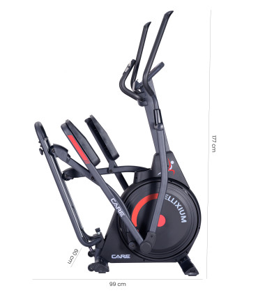 Vélo elliptique ELLIXIUM FD - CARE - pliable et connecté