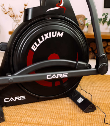 Vélo elliptique ELLIXIUM FD - CARE - pliable et connecté