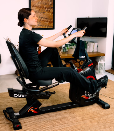 Vélo semi allongé - CARE - CARDIO MASTER DELUXE