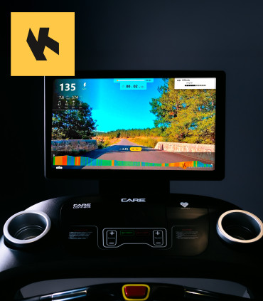 Professionele loopband - 25 km/u - CARE - CLUB RUNNER TFT-scherm