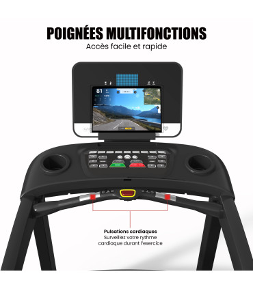 Professionele loopband - 24 km/u - CARE - ZEPHYR - Gereviseerd